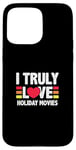 Coque pour iPhone 15 Pro Max J'aime vraiment les films de vacances