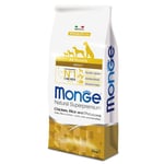 Monge Natural Superpremium kana, riisi ja peruna - Economy-pakkaus: 2 x 12 kg