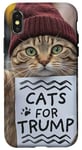 Coque pour iPhone X/XS Cats For Trump