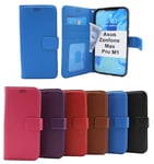 New Standcase Wallet Asus Zenfone Max Pro M1 (ZB602KL) (Lila)