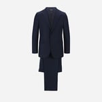 2 Pieces Suit - Navy Solid