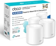 Deco WiFi 6 Mesh AX3000Mbps Deco X50(2-pack),Système WiFi 6 pour Toute la Maison,Couverture de 410¿,Installation Facile,Contrôle Parental,Compatible avec toutes les Box Fibre.[Y65]