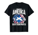 Made in America with Scottish Parts Scottish Heritage T-Shirt