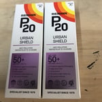 Riemann P20 Urban Shield Face Cream SPF50+ 50g X2- NEW