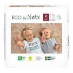 Naty - Ekologiska Blöjbyxor / Pull on Pants Stl. 5 (12-18 kg), 20 st