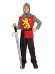 Medieval Knight Boys Costume Book Day Fancy Dress Kids Outfit Guard