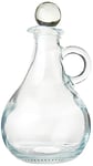 KitchenCraft KCOILGLASS Vinegar / Olive Oil Bottle Drizzler, Glass, 300 ml, White