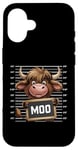 Coque pour iPhone 16 Mug vache MOO Funny Animal Lovers