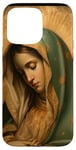 iPhone 15 Pro Max Blessed Virgin Mary Jesus Christian Case