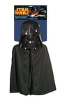 Rubie's Official Disney Star Wars Darth Vader Mask and Cape Child One Size,Black