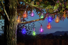 Habitat Neon Effect Bulb Solar String Lights