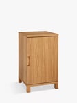 John Lewis Abacus Narrow Cupboard, FSC Certified (Oak Veneer), Natural