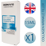 1X Derma V10 Anti-Ageing Face Cream Deep Wrinkle Collagen Filler 15ml