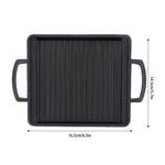 (Small Square) Japanese Text Mini Barbecue Oven Baking Tray Home Barbecue Ove