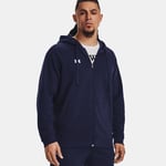 Under Armour Rival Gilet En Coton Hommes - Bleu Foncé