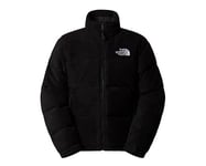 THE NORTH FACE Men's 2000 Polar Nuptse Down Jacket, Tnf Black, XS