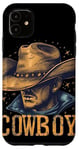 Coque pour iPhone 11 Joli costume de cowboy