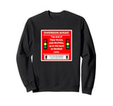 The Grapes Public House Funny - Temporary Traffic Lights Sweatshirt