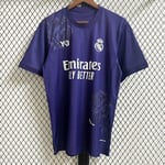 24-25 Real Madrid Y-3 Special Edition Fotbollströja S-2XL Purple S