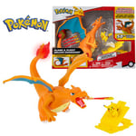 Figurine Dracaufeu et Pikachu avec accessoires  