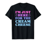 Cream Cheese I Love Cream Cheese Funny Food Lover T-Shirt