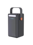 Choetech B664 Mini Power Station powerbank 50000mAh 65W (black) Nødlader - Svart - 50000 mAh