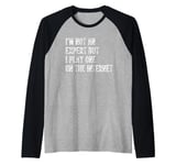 I’m Not An Expert But I Play One On The Internet Raglan Baseball Tee