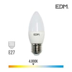 Ampoule LED bougie - EDM - 5W 400 lm 4000k - lumière du jour