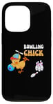 Coque pour iPhone 13 Pro Bowling a Chick Sports Athlète Cute Ladies Bowler