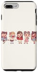 iPhone 7 Plus/8 Plus Cute Manga Chibi Girls In Different Moods Case