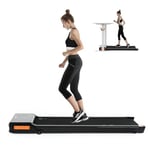 ISE Tapis de Marche Electrique Moteur 500W, Tapis de Course Electrique 6KM/H, Tapis de Course Large, Tapis Roulant Sport Fitness, Écran LCD&Télécommande, Treadmill&Walking Pad Ultra Slim et Silencieux