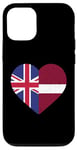 iPhone 13 Latvian heritage UK Latvia British Flag Latvian Flag Case