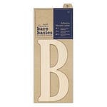 Papermania Lettre adhésive en Bois Bare Basics - B