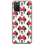 ERT GROUP mobile phone case for Samsung A02S original and officially Licensed Disney pattern Minnie 058 optimally adapted to the shape of the mobile phone, case made of TPU