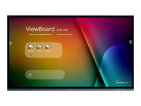 ViewSonic ViewBoard IFP8662 - Classe de diagonale 86" écran LCD rétro-éclairé par LED - interactive - avec écran tactile (multi-touch) / capacité PC en option (slot-in) - 4K UHD (2160p) 3840 x...