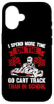 iPhone 16 Go Kart Kid - Go Kart Racing Boys Kids Case