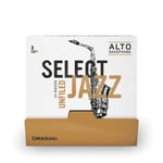 DADDARIO WOODWINDS, RRS01ASX3S-B25, Rörblad Select Jazz Un-Filed Alt-sax 25-p. 3S Sealed