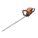 Yard Force 40V Cordless Hedge Trimmer with 60cm Cutting Length - Part of GR 40 Range - Body Only - LH G60W, Orange