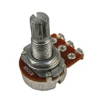 Musiclily Metric Mini 18mm Split Shaft Pot A500K Guitar Potentiometer (2 Pieces)