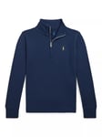 Polo Ralph Lauren Kids' Half Zip Sweatshirt, Navy