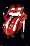 Poster Rolling Stones - Graffiti Lips - Papier Glacé - 91x61cm