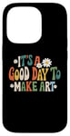 Coque pour iPhone 14 Pro Art Teacher Design First Day of School , Back to School