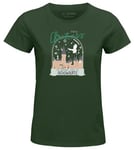 Harry Potter WOHAPOMTS341 T-Shirt, Vert, M Femme