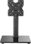 Perlegear Swivel Universal TV Stand/Base - Table Top TV Stand for 19-43 inch LCD