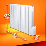 Radiateur inertie fluide 1500W - Warm Tech