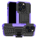 Apple iPhone 14 Pro Heavy Duty Case Purple