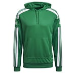 adidas Mens Hooded Track Top Sq21 Hood, Teagrn/White, GP6437, XS EU