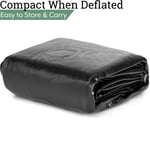 Double Air Bed Inflatable Airbed Guest Mattress With Pump And Bag Comfort Quest