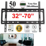 TV Wall Bracket Mount Fixed For 32 42 50 60 65 70 inch 3D TVs LCD LED Plasma UK