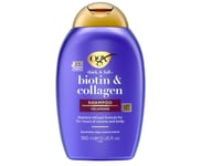 OGX Biotin & Collagen Volumising Hair Shampoo Thick &Full with Vitamin B7, 385ml